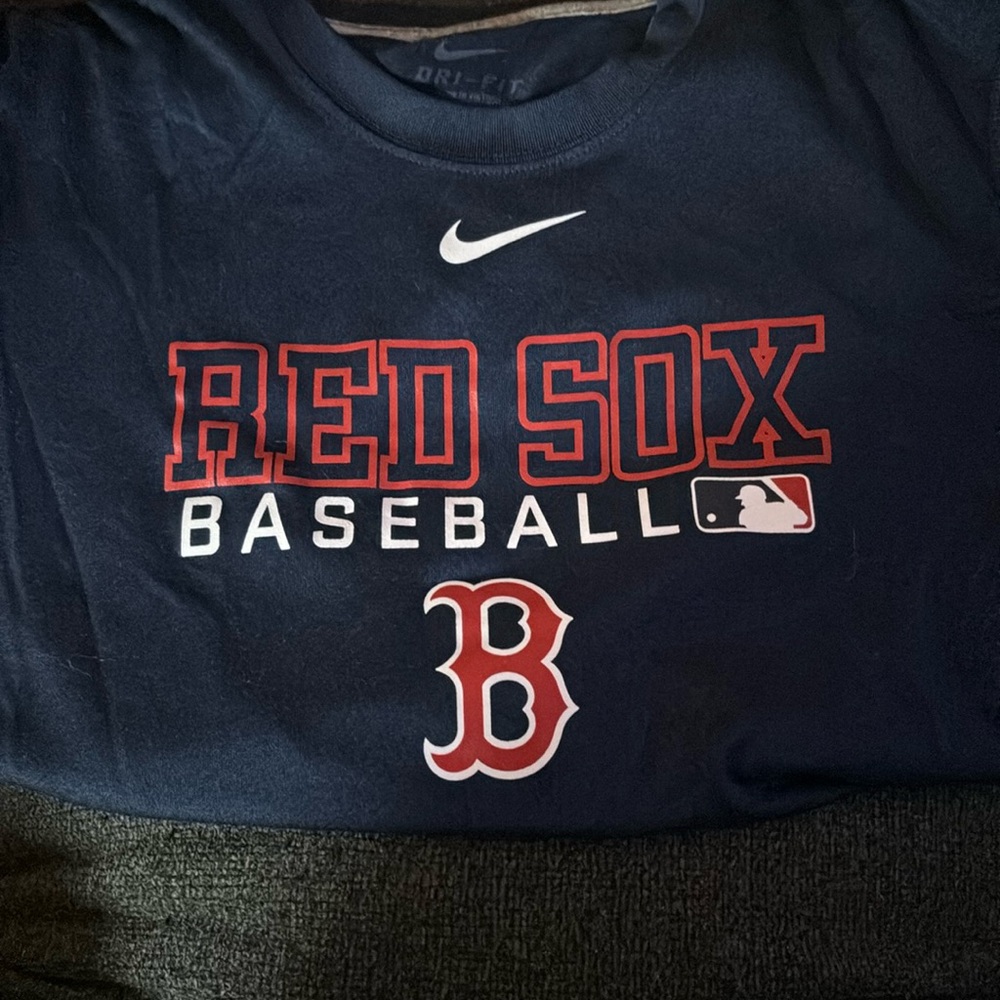 Nike Red socks tee